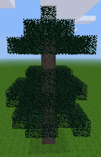 Typical pine tree (in all mapgens except v6)